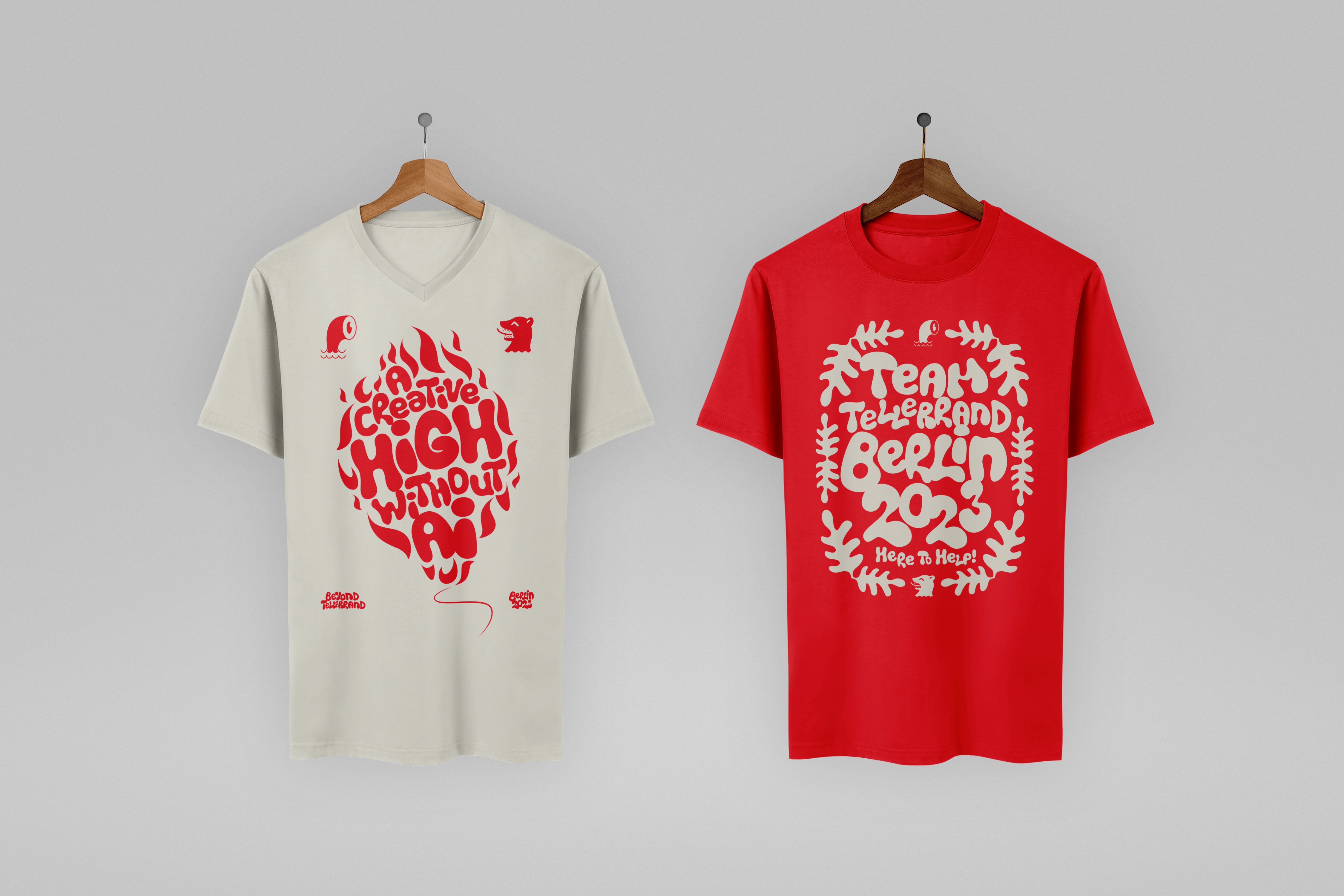 Beyond tellerrand t-shirt designs