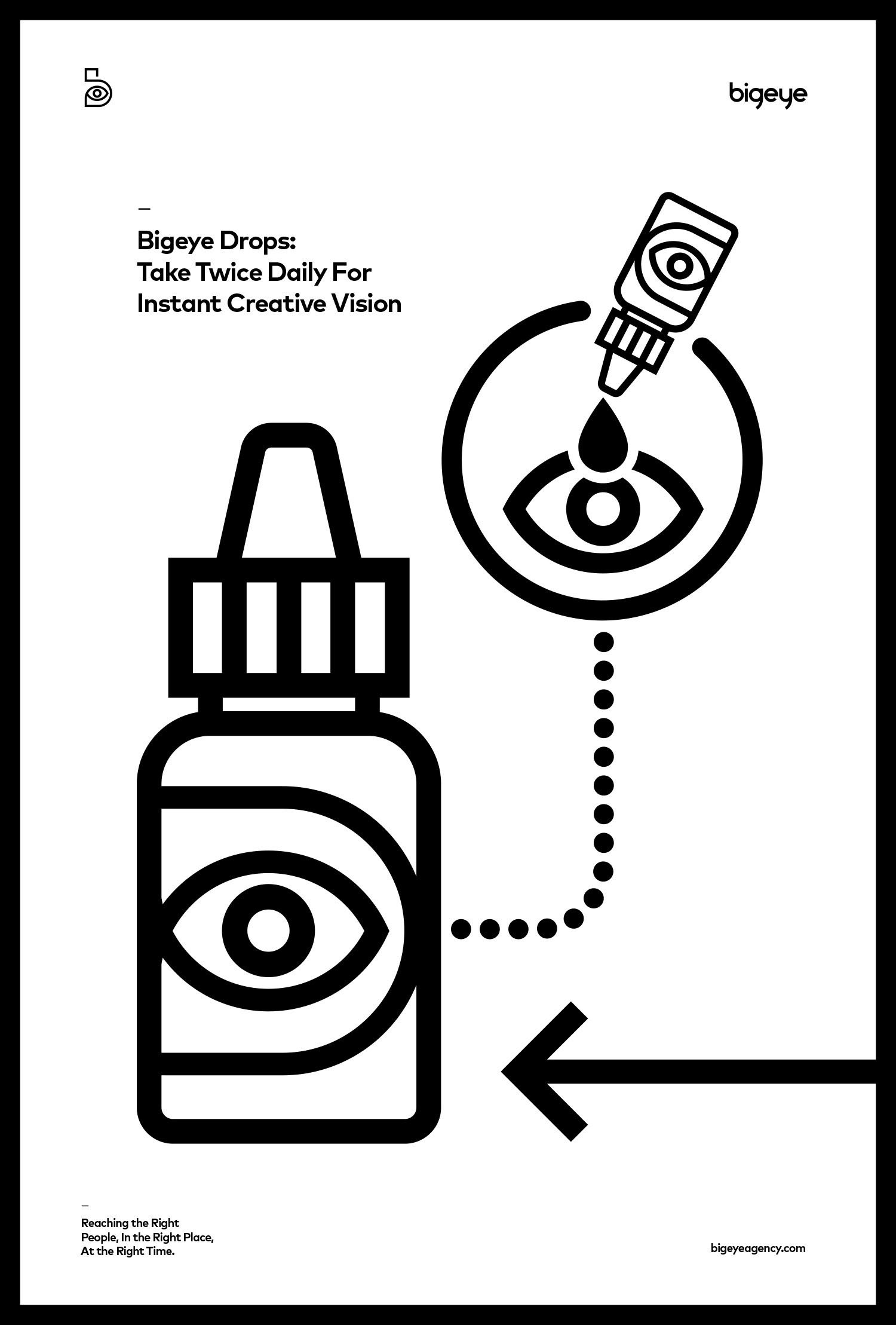 Bigeye Eye drops poster