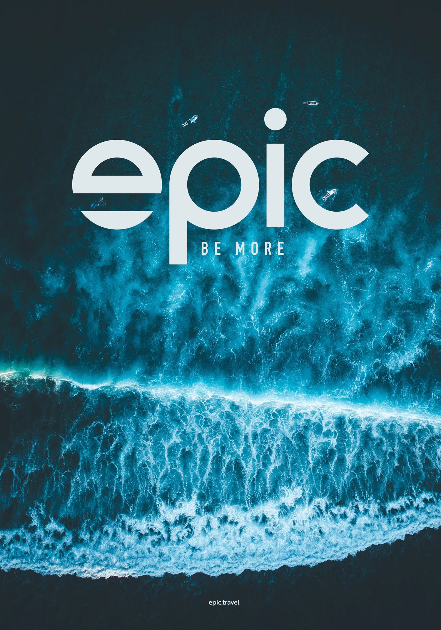 Epic ocean poster