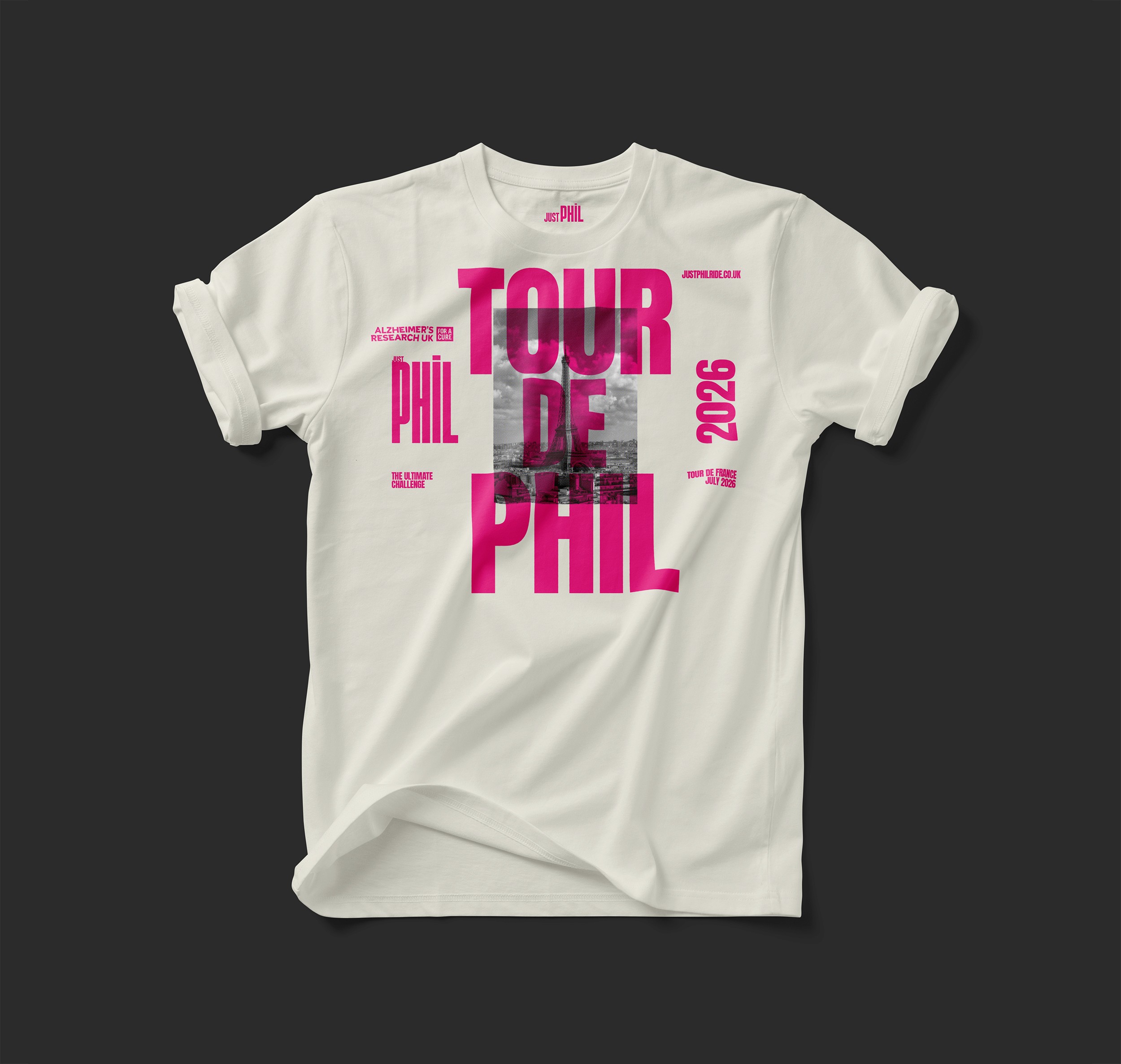 Just Phil T-shirt design