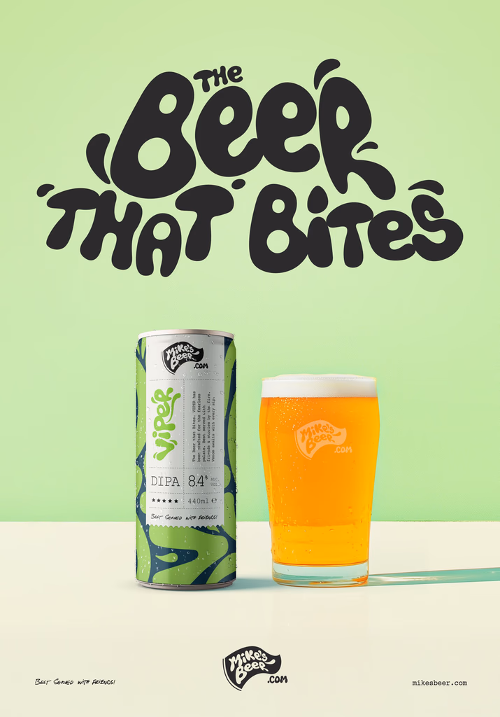Viper beer poster