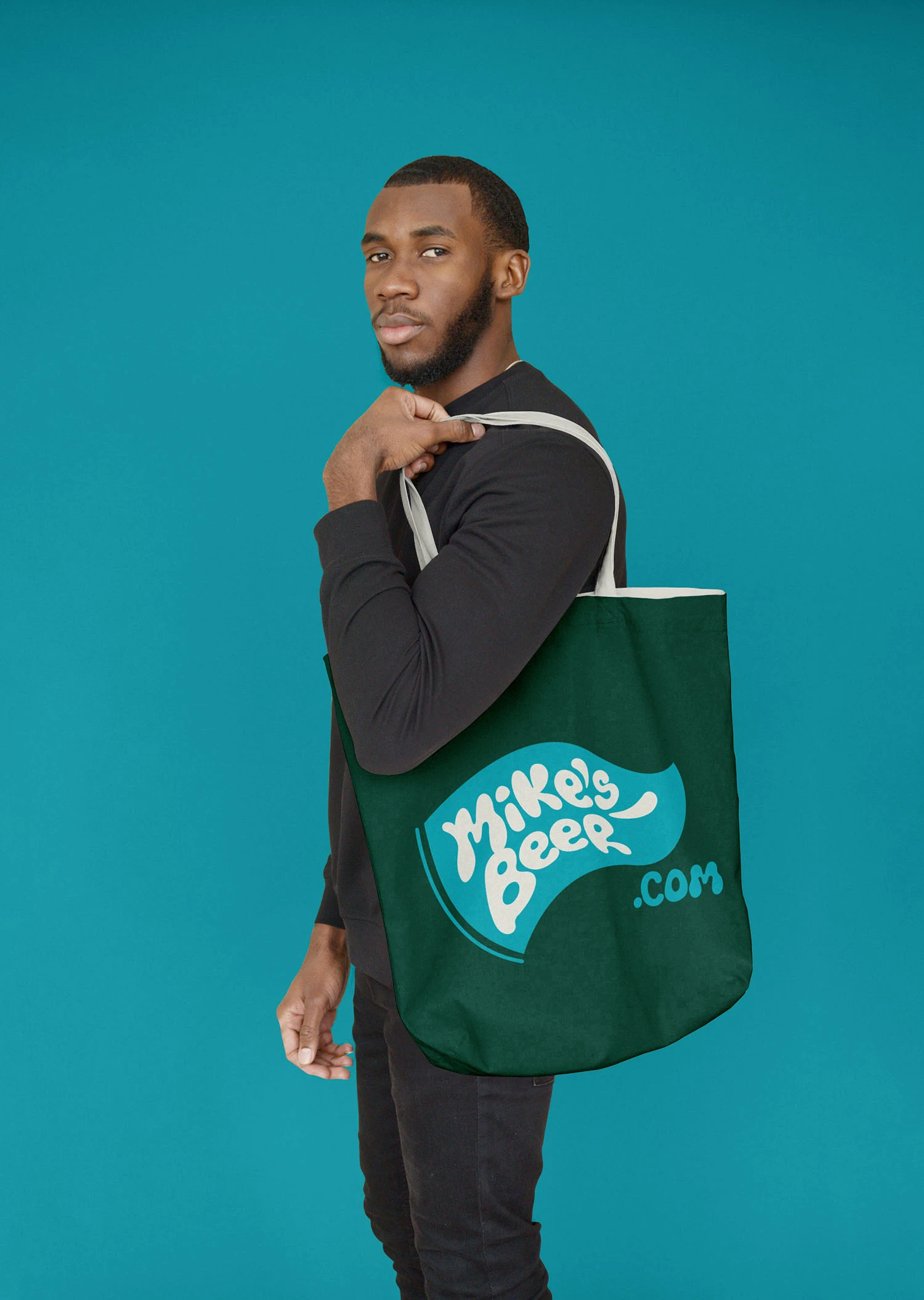 BirthLab Beer Logo Tote Bag.