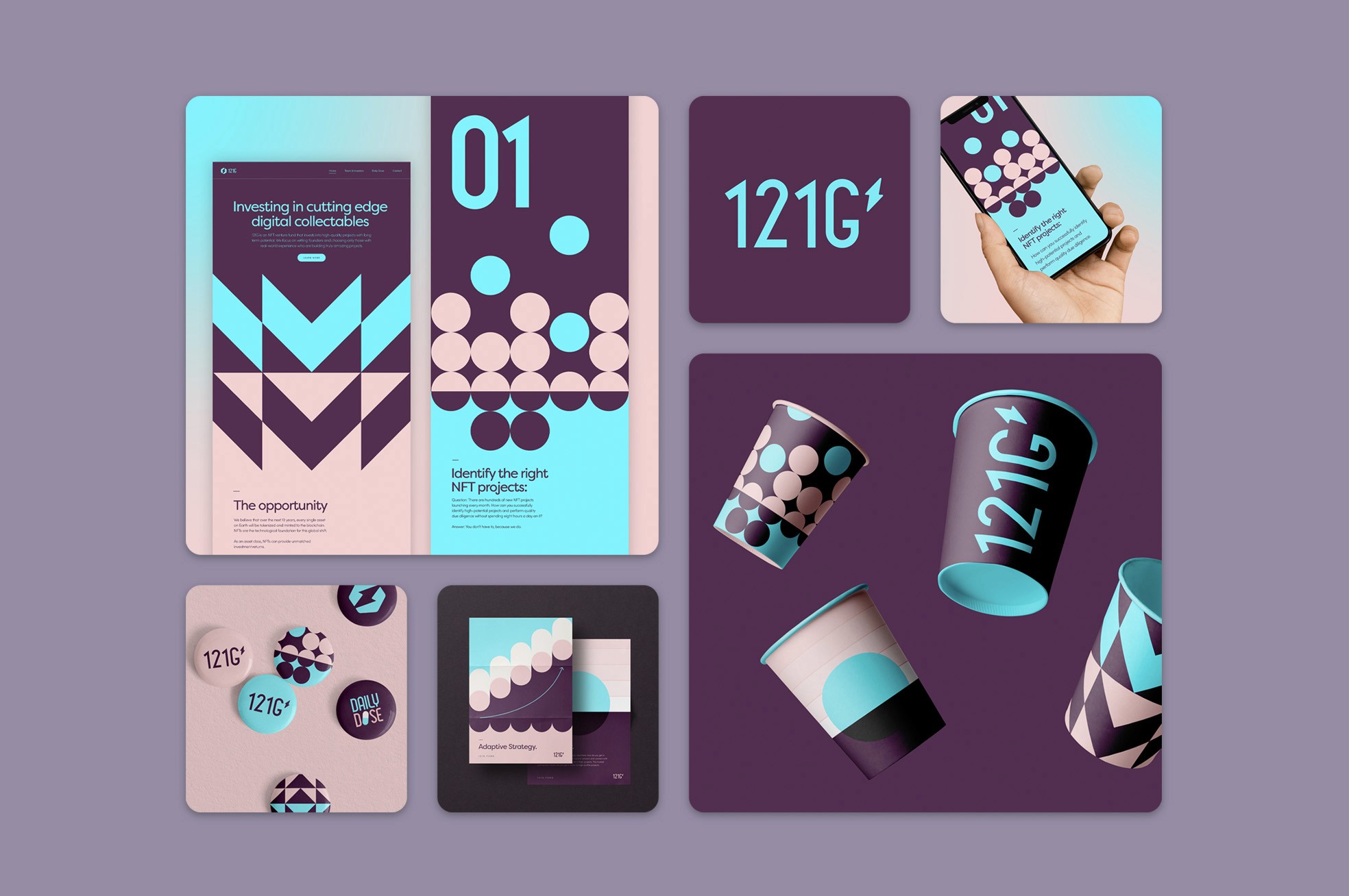 121G Branding & Web Design project preview