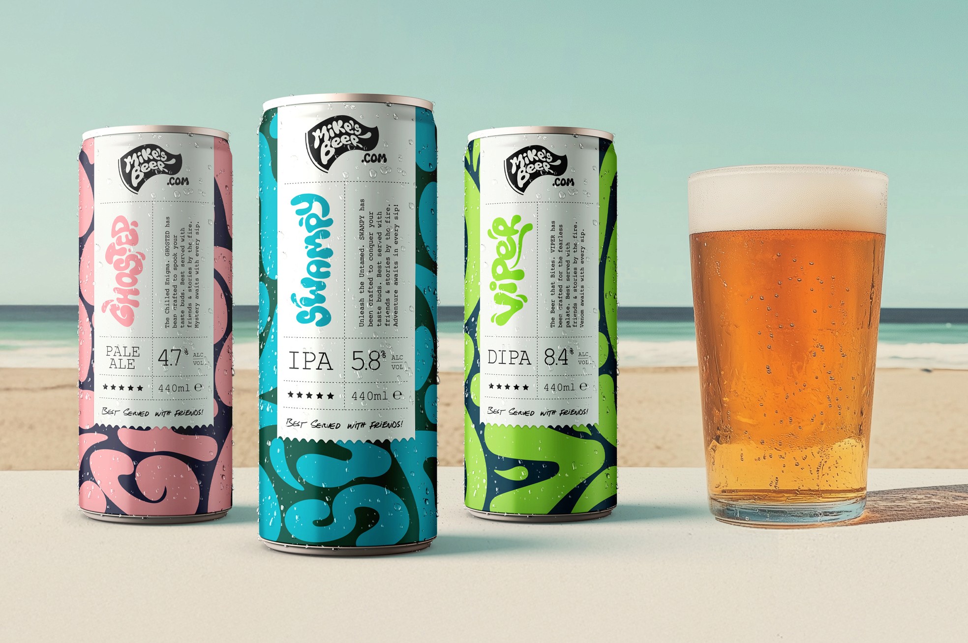 BirthLab Beer Branding and Packaging project preview
